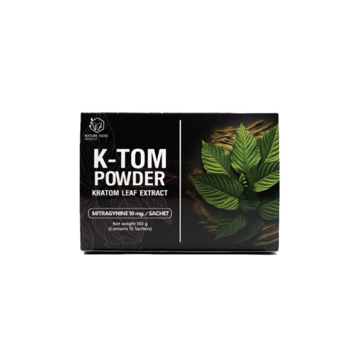 K-TOM Powder - Pure Kratom Leaft Extract